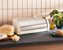 Morphy Richards Equip Large Roll Front Bread Bin - Cream