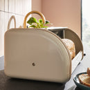 Morphy Richards Equip Large Roll Front Bread Bin - Cream