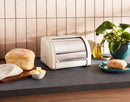 Morphy Richards Equip Compact Roll Front Bread Bin - Cream