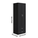 Livingandhome Compact Modern Wardrobe