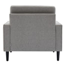 Livingandhome Minimalist Mid-Century Accent Chair