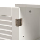 Livingandhome Under Sink Bathroom Cabinet 2 Shutter Door