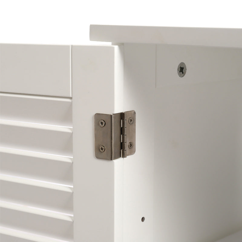 Livingandhome Under Sink Bathroom Cabinet 2 Shutter Door