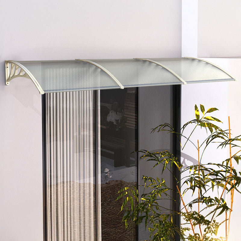 Garden Sanctuary Window Door Awning Canopy with Brackets
