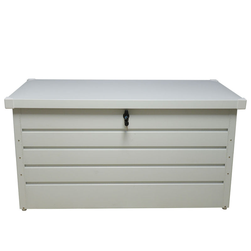 Garden Sanctuary Steel Garden Lockable Storage Box for Tools