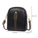 Modishion PU Leather Mini Crossbody Phone Bag with Adjustable Strap
