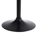 Livingandhome 2 Pcs Faux Leather Height Adjustable Bar Stool