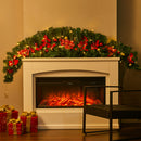 Livingandhome Artificial 180cm Classic Christmas Swag for Front Door Decor