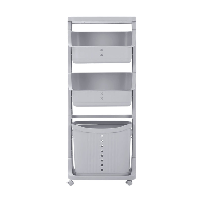 Lifeideas 4-Tier Laundry Storage  with Wheels