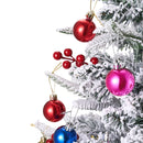 Lifeideas Set of 2 Artificial Christmas Trees with LED Decorations