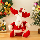 Livingandhome Cute Xmas Reindeer Plush Stuffed Christmas Toy for Children