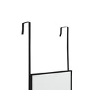Livingandhome Metal Frame Over the Door Full Length Mirror