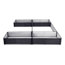 Breeins U-shaped Raised Garden Bed With 5 Compartments