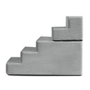 Livingandhome Non-Slip Dog Stairs With Removable Washable Cover