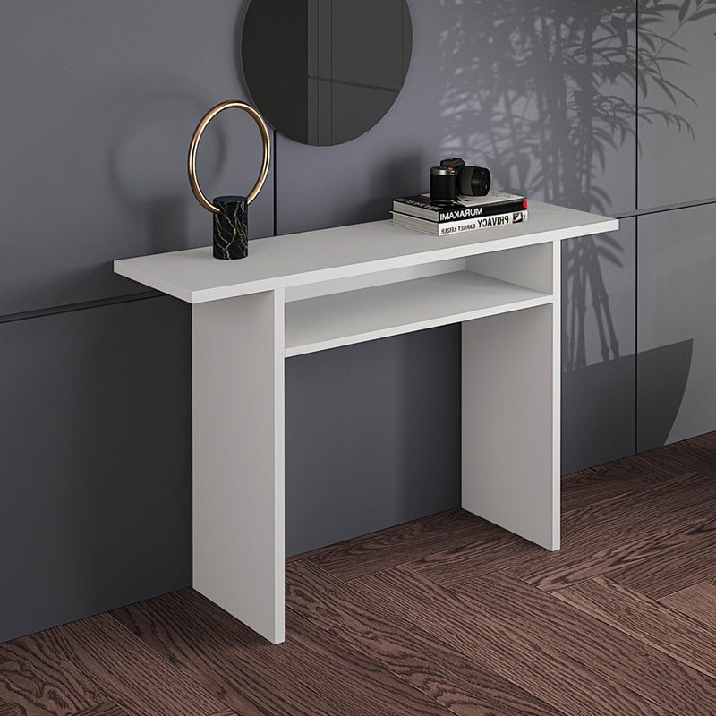 Livingandhome Industrial Style Console Table with Storage