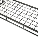 Lifeideas Kitchen Metal Shelves Saucepan Pan Pot Rack Storage Shelf with 10 Hooks Wall Mounted