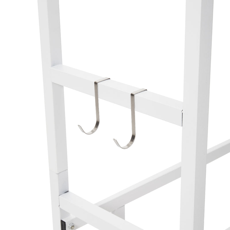 Livingandhome Freestanding Above Washing Machine Storage Rack