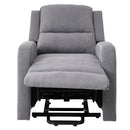 Livingandhome Adjustable Recliner Chair with Footrest
