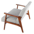 Livingandhome Classic Button-Tufted Lounge Sofa