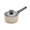 Morphy Richards 3 Piece Recycled Aluminium Saucepan Set - Cream