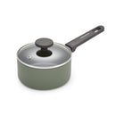 Morphy Richards 5 Piece Recycled Aluminium Saucepan Set - Green