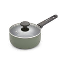 Morphy Richards 5 Piece Recycled Aluminium Saucepan Set - Green