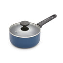 Morphy Richards 5 Piece Recycled Aluminium Saucepan Set - Blue