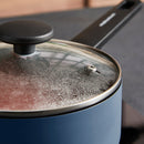 Morphy Richards 5 Piece Recycled Aluminium Saucepan Set - Blue