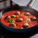 Morphy Richards 5 Piece Recycled Aluminium Saucepan Set - Blue