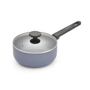 Morphy Richards 5 Piece Recycled Aluminium Saucepan Set - Grey