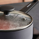 Morphy Richards 5 Piece Recycled Aluminium Saucepan Set - Grey