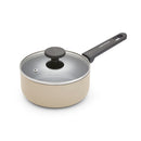 Morphy Richards 5 Piece Recycled Aluminium Saucepan Set - Cream
