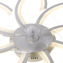 Cottonfy UK Stylish Flower Shape LED Ceiling Fan