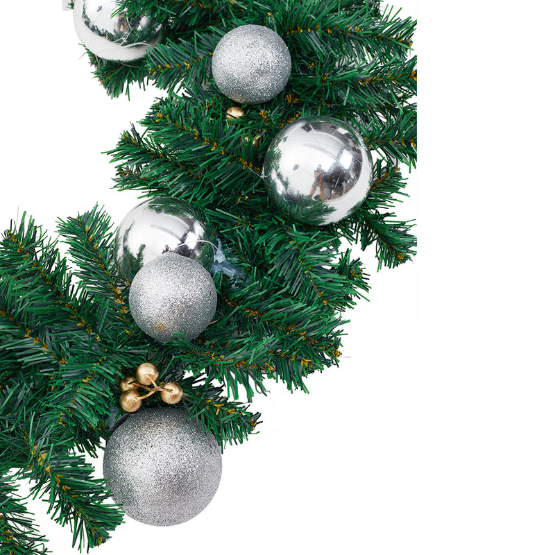 Lifeideas Artificial Plastic Pine Garland Christmas Hanging Decoration