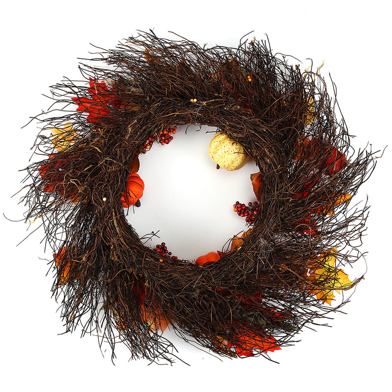 Autumn Maple Leaf Wreath