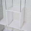 Portable Wardrobe With Non-Woven Fabric Cover