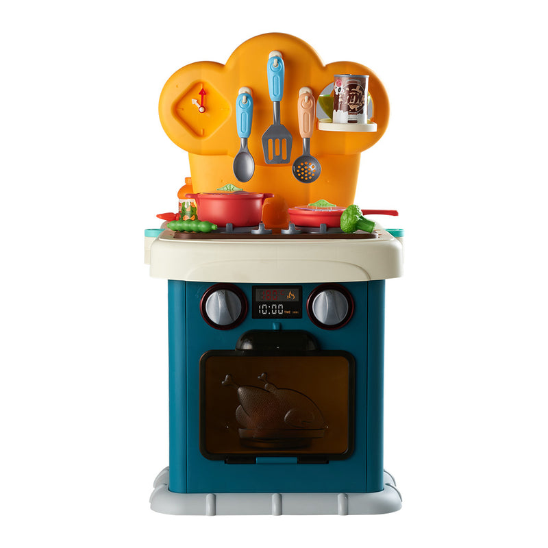 Kidkid Kids Pretend Kitchen Playset with Lights and Sounds