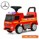 Kid's Ride On Push Car Licensed Mercedes Benz Firefighter