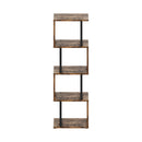 Livingandhome Contemporary S-Shaped LED Storage Shelf