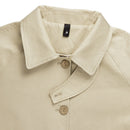 Relaxed Fit Khaki Trench Coat