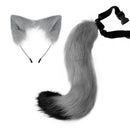 Cosplay Fox Tail and Ear Headband Set