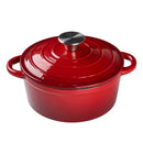 Breeins Enameled Cast Iron Dutch Oven Pot With Lid