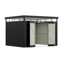 Breeins Outdoor Metal Garden Storage Shed