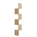 Cottonfy UK Tiered Wooden Floating Corner Shelf