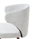 Livingandhome Set of 2 Upholstered Dining Chairs