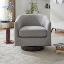 Livingandhome Modern Swivel Accent Armchair