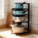 Lifeideas 4-Tier Adjustable Kitchen Organizer Rack for Pot Pan