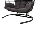 Breeins 2-Seater Swing Hanging Egg Chair With Metal Stand