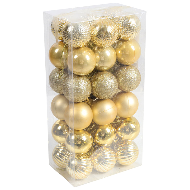 Lifeideas Deluxe 36-Piece Christmas Bauble Set