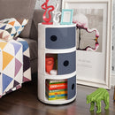 Lifeideas Compact Cylindrical Drawer Storage Unit